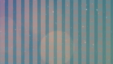 Animation-of-dots,-circles-and-changing-stripes-in-blue-and-yellow