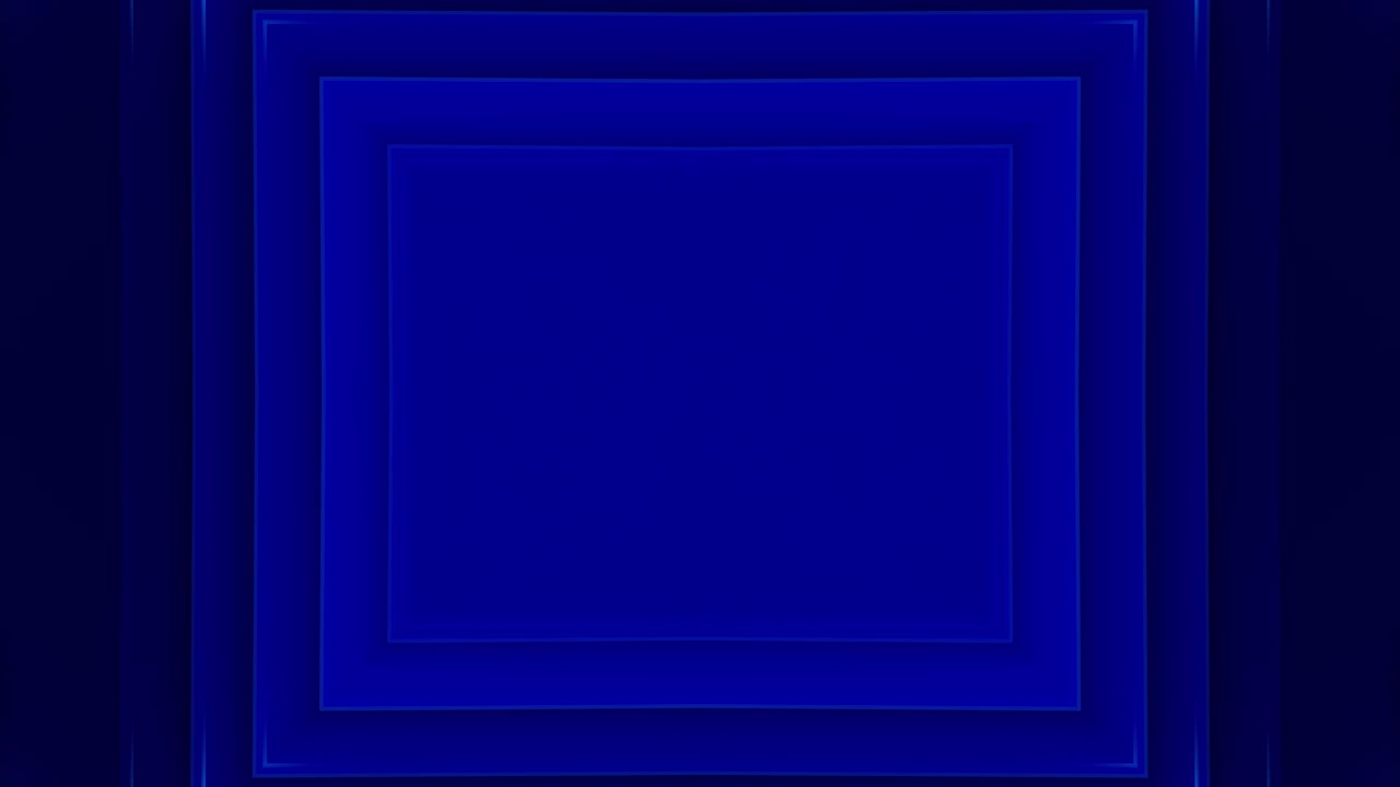 Abstract Blue Glowing Squares Background