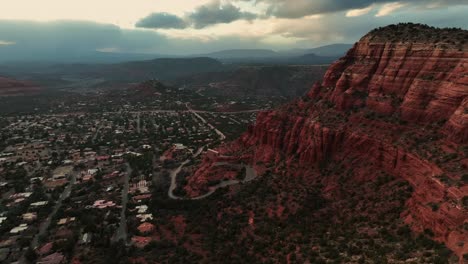 the chapel of the holy cross on red rocks in sedona town, arizona, usa