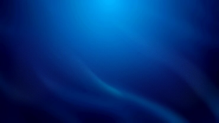 Abstract blue gradient velvet mesh grid slow flowing waves. Animated seamless video loop decorative fractal blurred background.