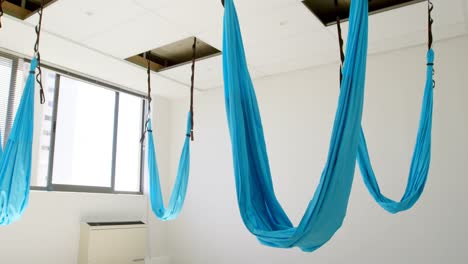 Hammock-swings-in-fitness-studio-4k