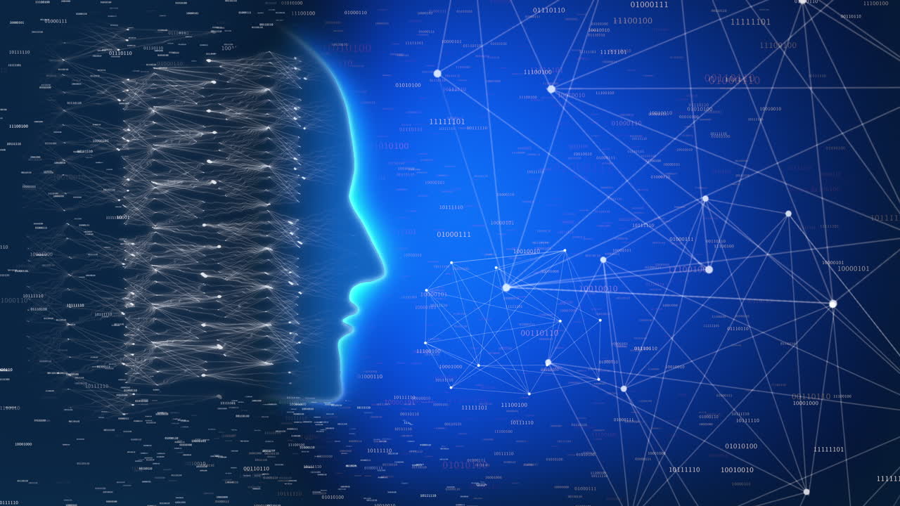 inteligencia artificial, simulación de aprendizaje profundo, bucle sin fisuras