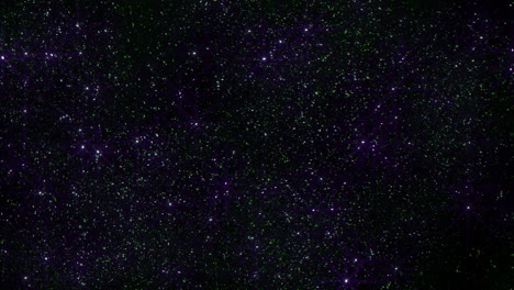 Dark-black-galaxy-with-starry-fields-and-fly-glitters-and-particles