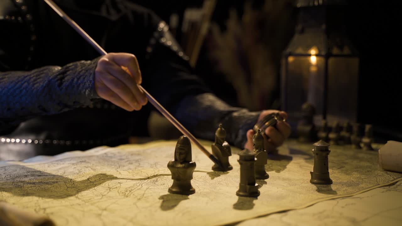 중세 시대의 사령관, 역사 시대의 나침반과 지도