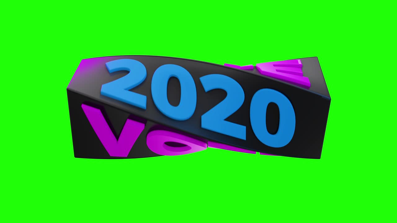 Creative Loop Words Vote and 2020