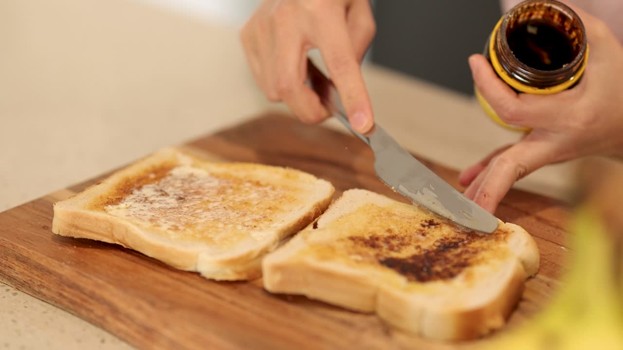 Making Toast with Vegemite