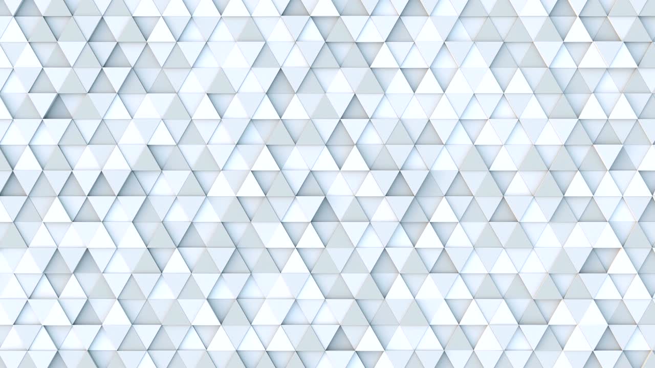 bucle de patrón de triángulos