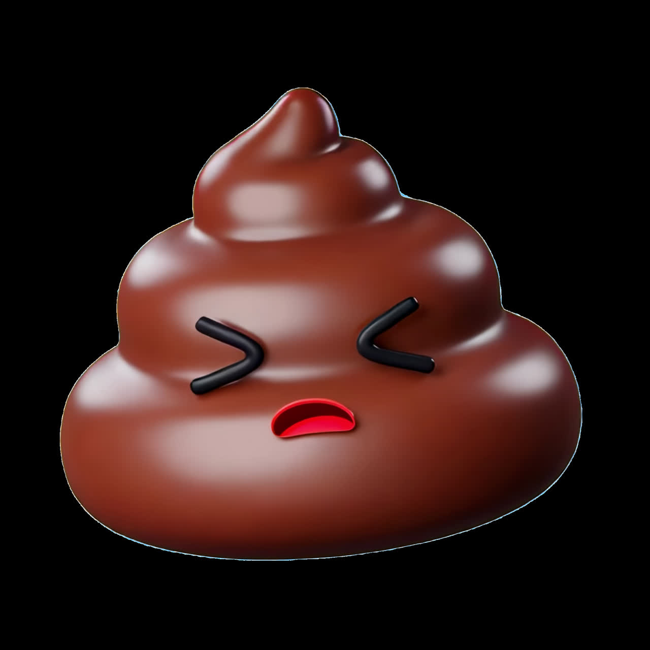 Sad Poop Emoji