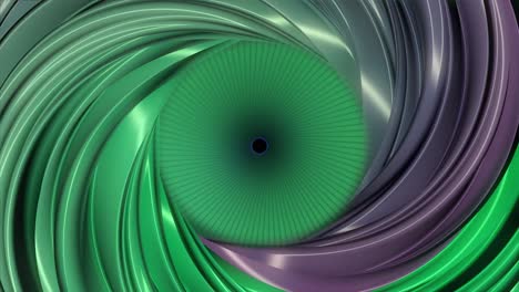 espiral abstracta con patrón de ojos