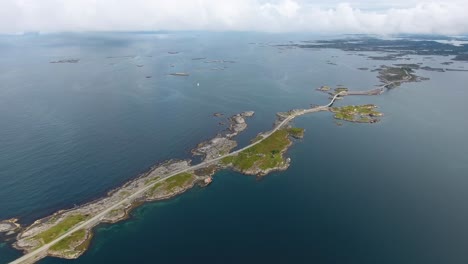 atlantic ocean road in norway