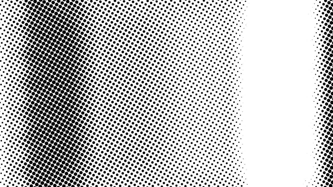 Halvtone af mange prikker, computergenereret abstrakt baggrund, 3D render baggrund med optisk illusionseffekt.