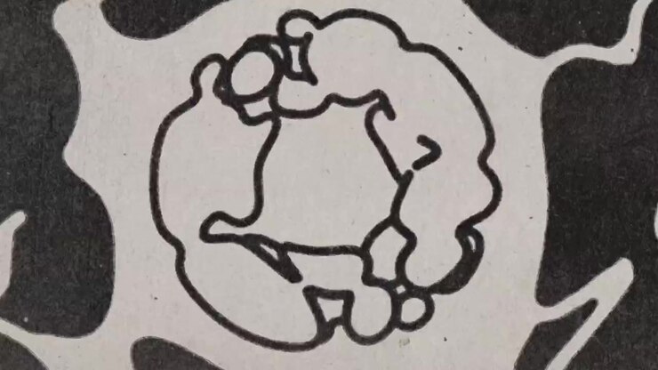Hand-Drawn Animated Abstract Circular Shape Morphing