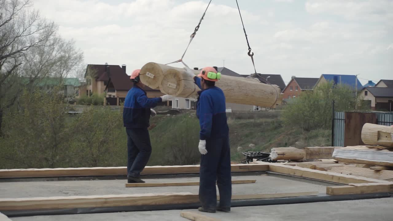 construcción de casas de madera