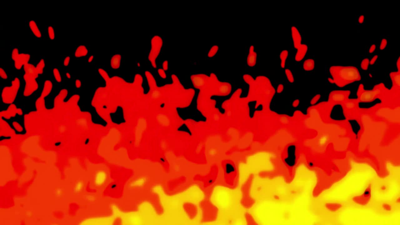 fondo de efecto de llama de fuego