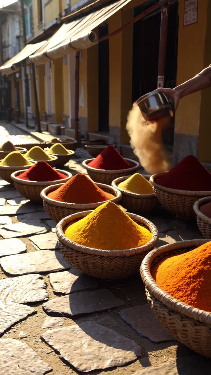 Spice Market in Southeast Asia