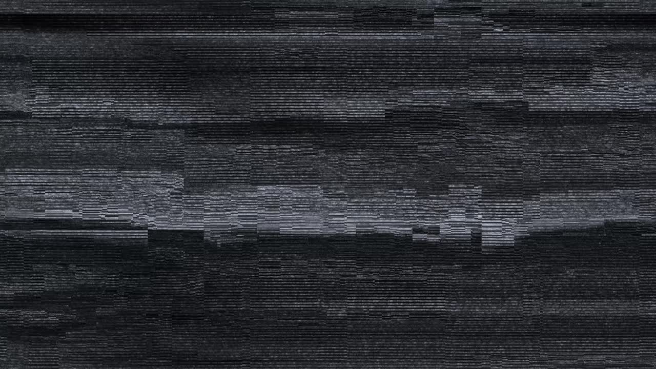 Abstract Digital Glitch and Static Noise Background