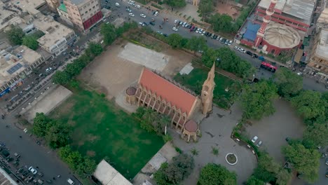 aerial view of st