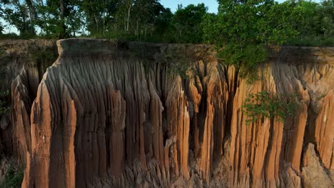 Aereial-drone-view-of-Bolivia-Jungle-countryside-near-Santa-Cruz-4k-high-resolution