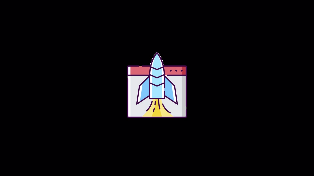 Launch Icon animation