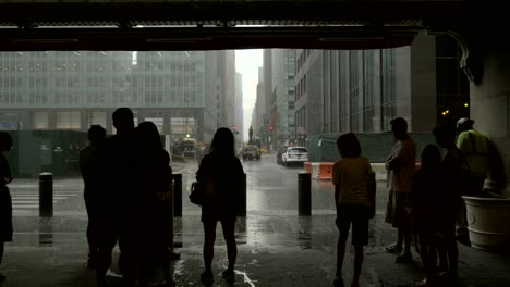 fuertes lluvias en nueva york