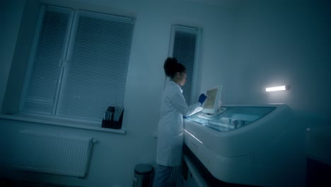 scientists working in a laboratory