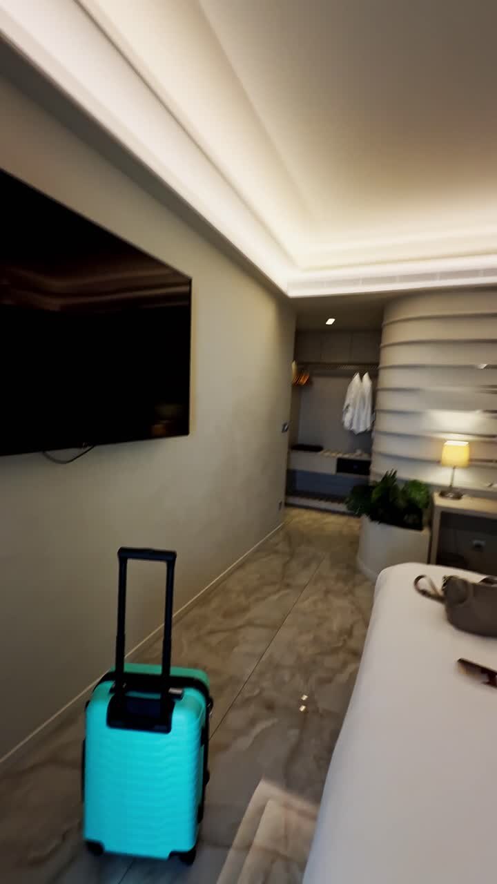 Sheer Curtain and Sliding Door to room