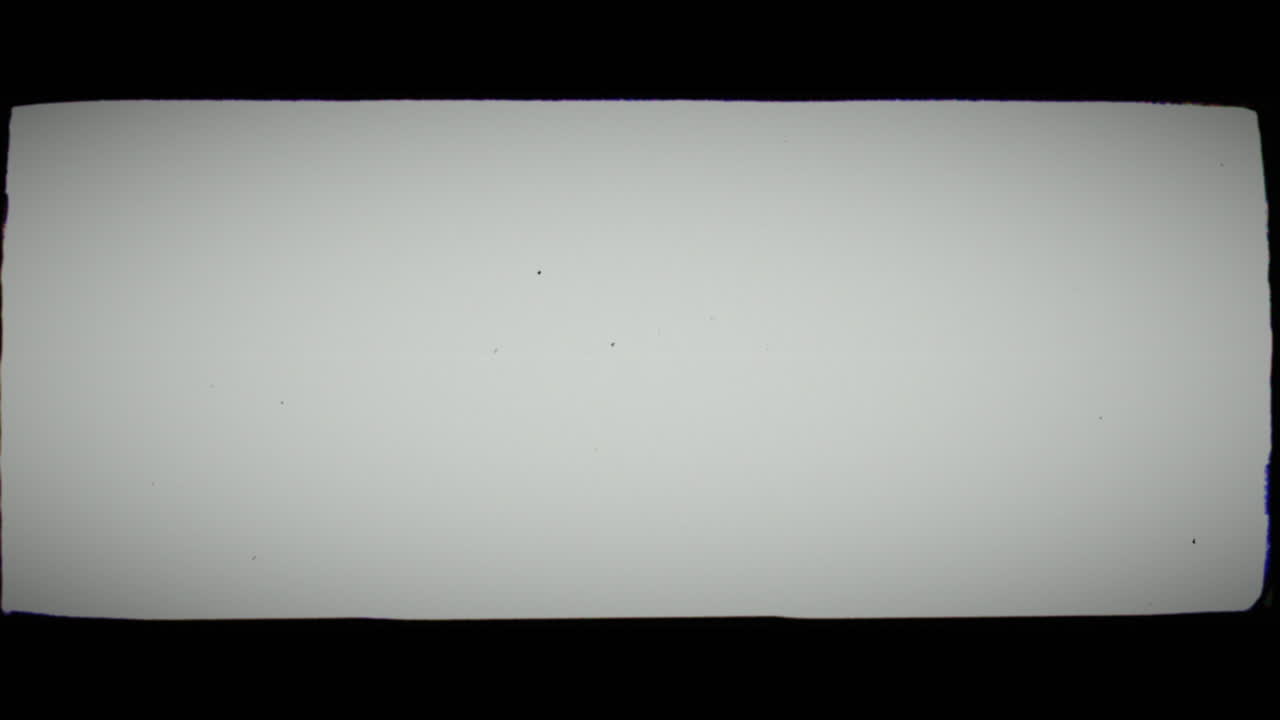 Real 35mm film anamorphic frame  overlay - dirty and old