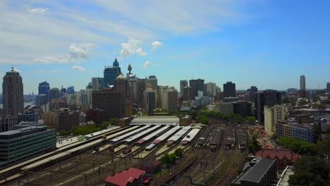 sydney central station from about 100 meters