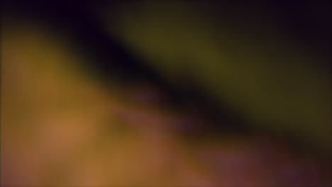 flickering orange flame with black smoke
