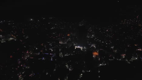 디발리 드론 촬영 카시미라 미라로드 타네 불꽃놀이