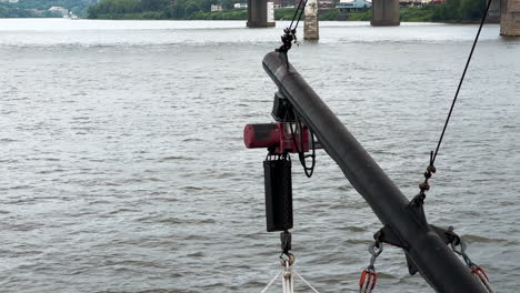 bb riverboat cruise line in newport, kentucky, ohio river, usa