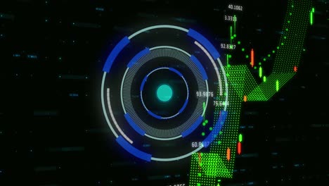 Animation-of-scope-scanning-and-financial-data-processing