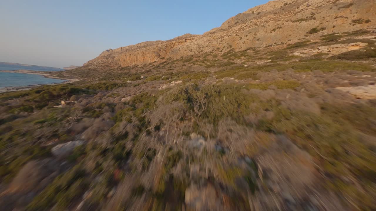grecia, la isla de creta, la playa de balo