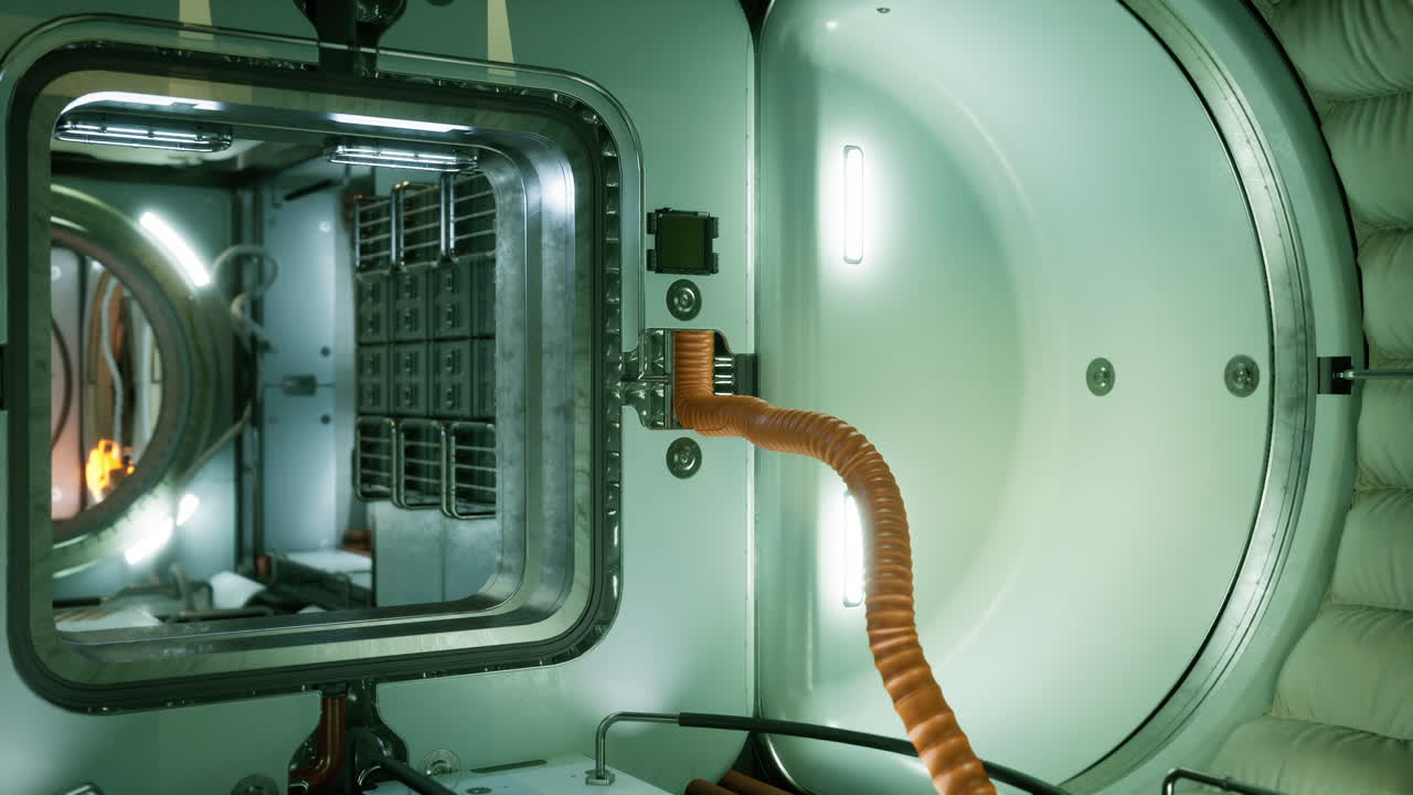 Interior of a space station or spaceship
