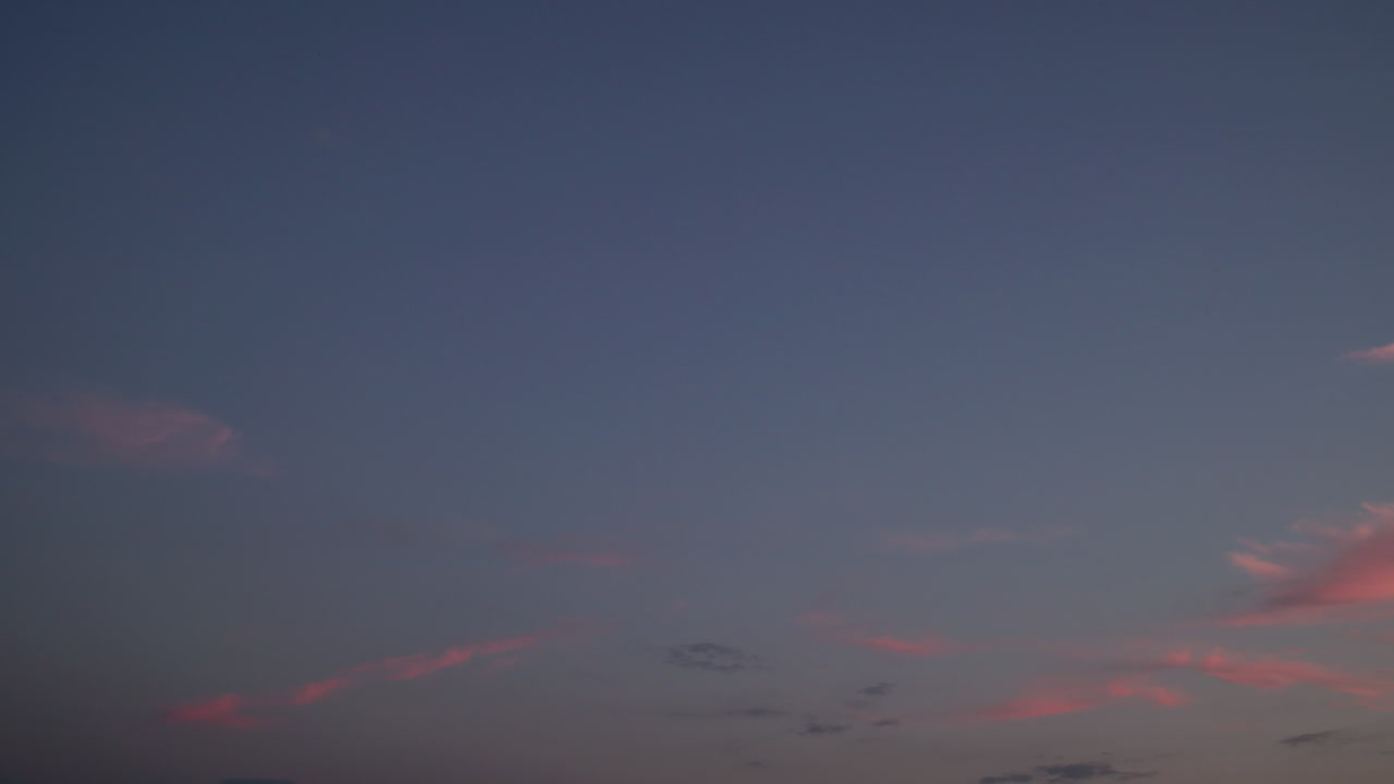 Sunny day sunset sky timelapse
