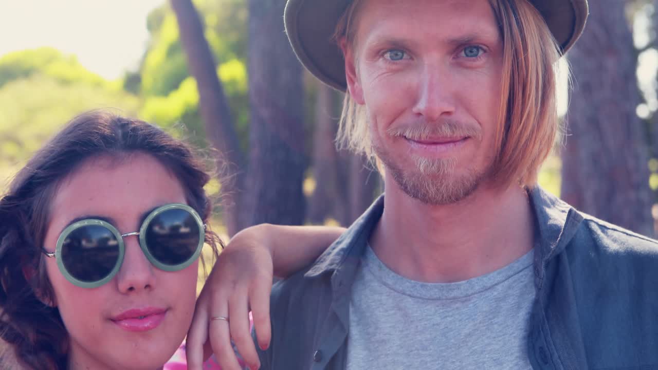 커플의 초상화 4k