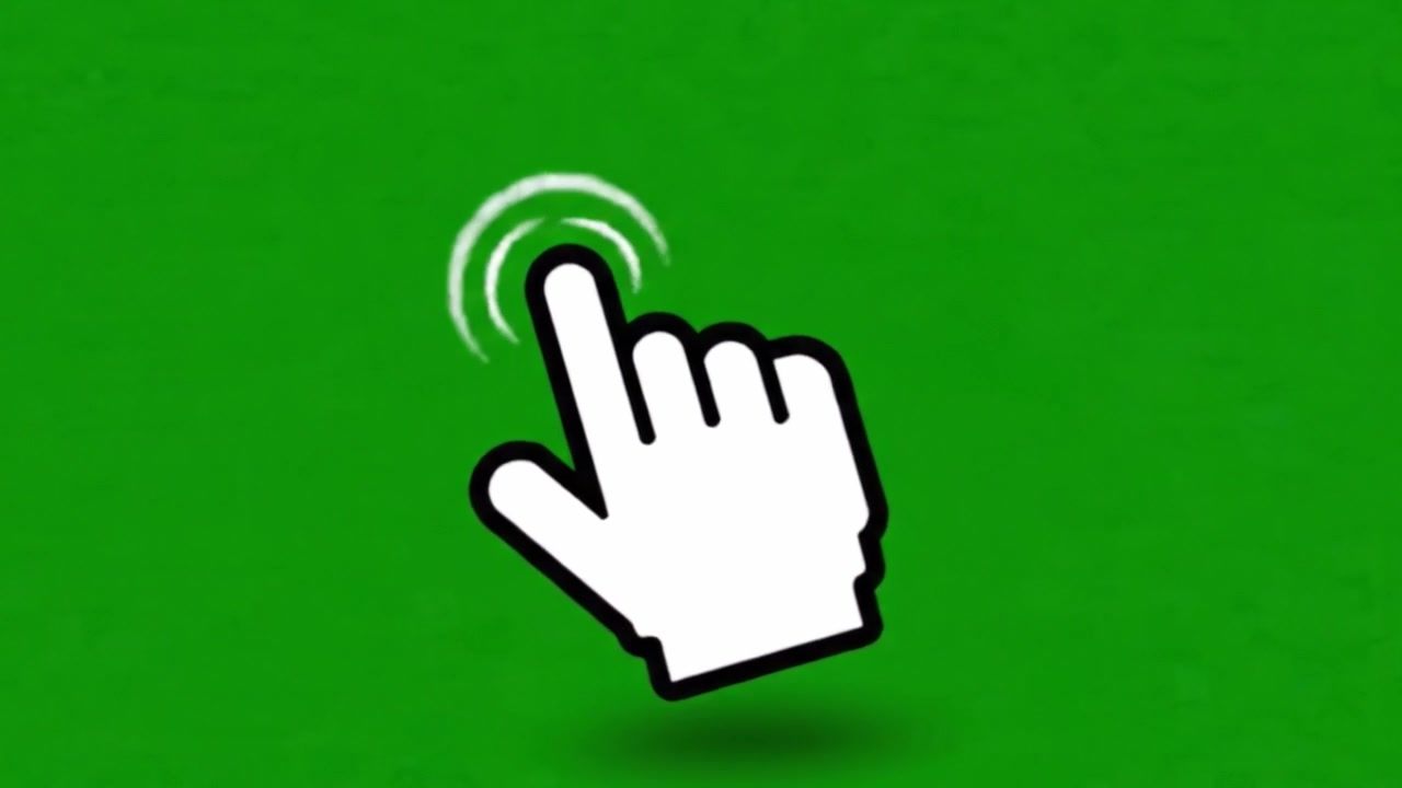 A Playful Interaction: The Journey of a Pointer Hand Emphasizing Engagement on a Vibrant Green Background in a Dynamic Visual Presentation