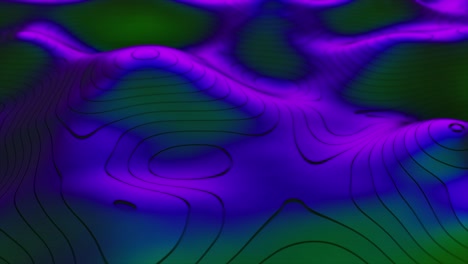 abstract topographic waves