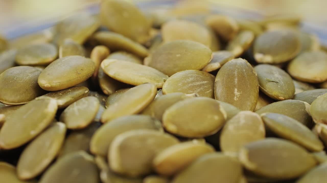 Pumpkin Seeds Close-up