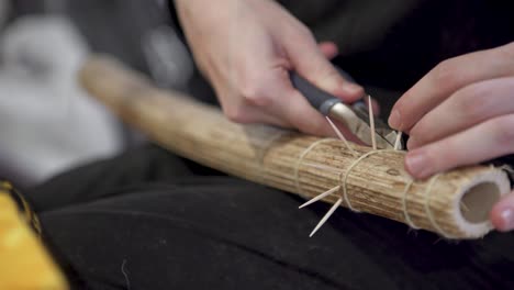 la creación de un instrumento tradicional