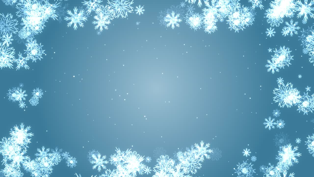 4k christmas corner frame and border with copy space loop backgrounds empty backdrop for text