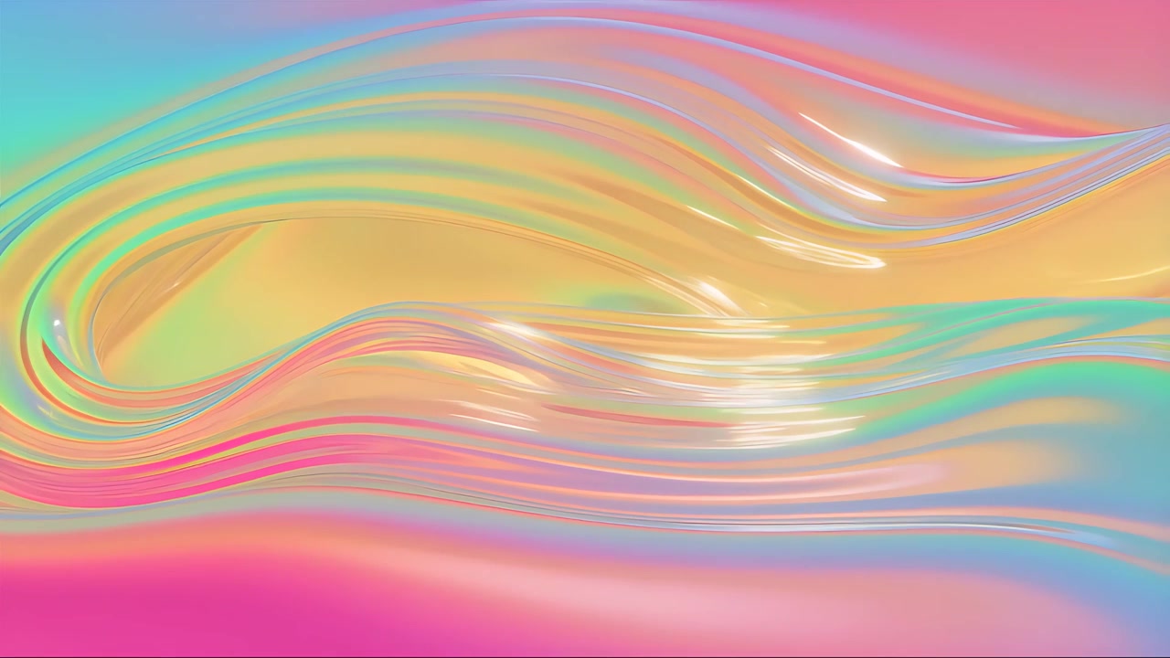Abstract Fluid Motion Background 4K