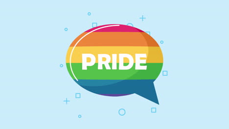 gráfico de burbuja de orgullo