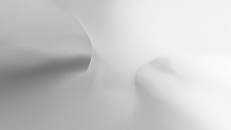 3d render of torus shape with white map, 4k abstract animation