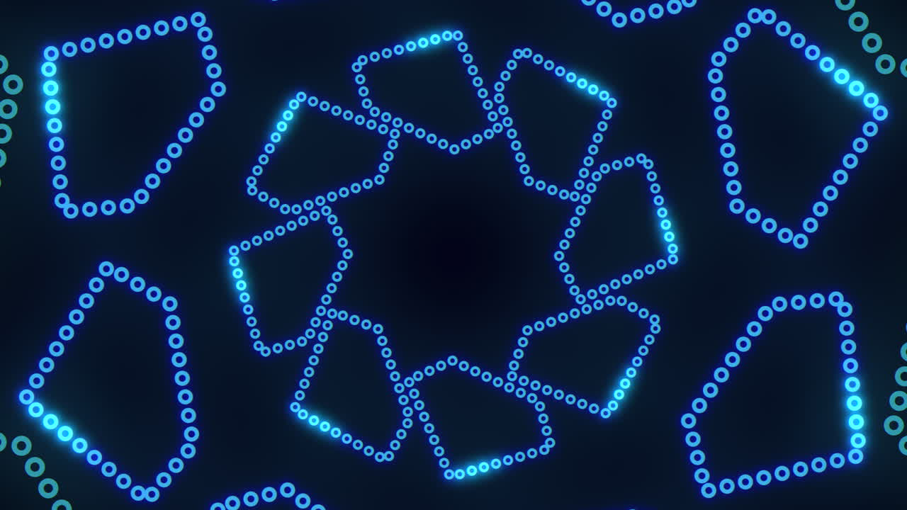 Blue dot geometric pattern intriguing circular design