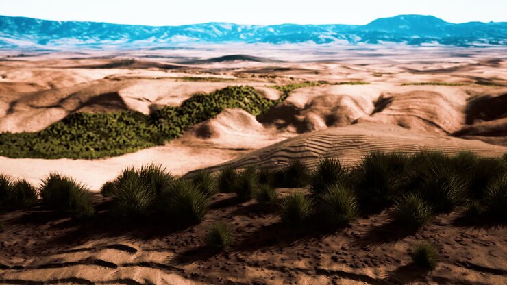 Deserto roccioso nell'entroterra australiano