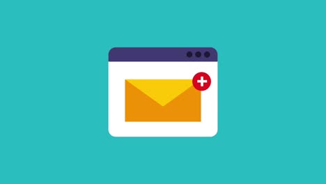 email message envelope icons