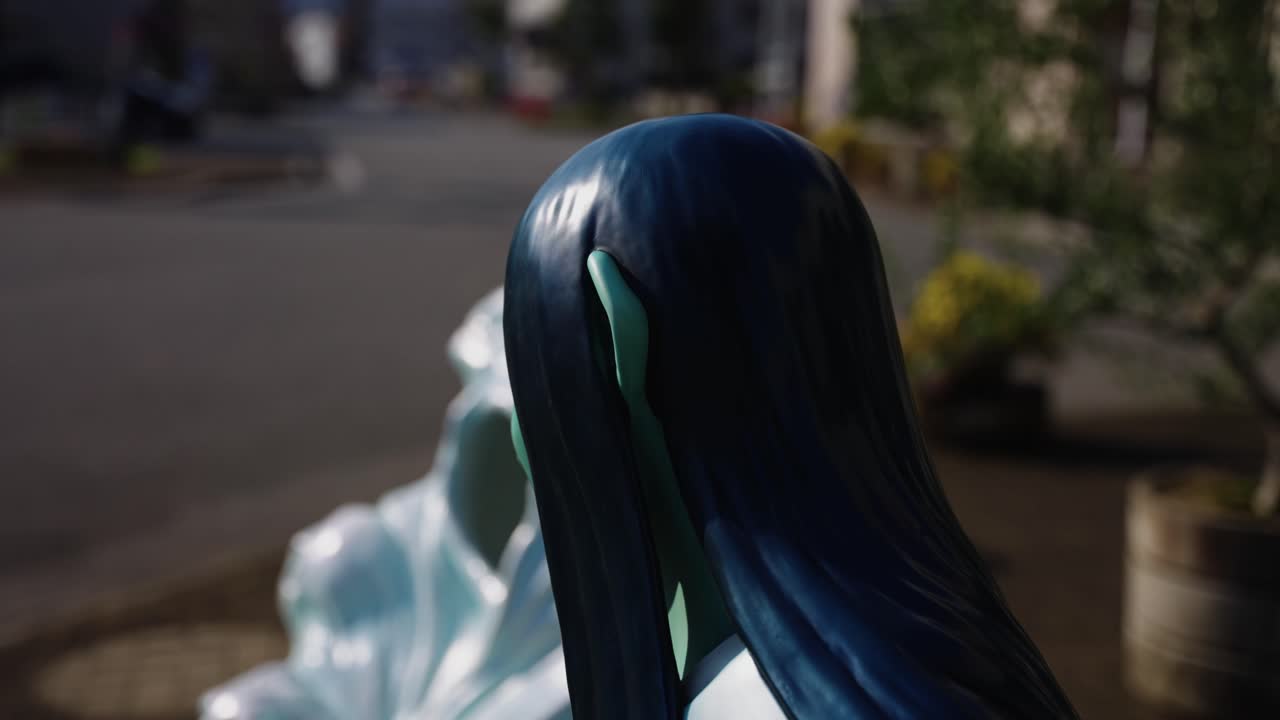Yuki Onna, la donna delle nevi, che osserva i teschi congelati delle sue vittime, Fukusaki
