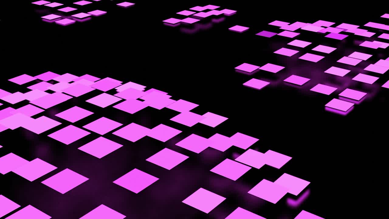 Abstract Purple 3D Geometric Pattern Background