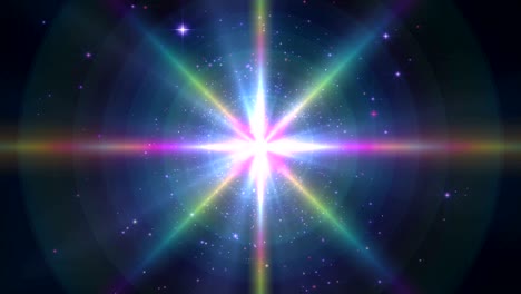 explosión en el cosmos como el big bang 4k
